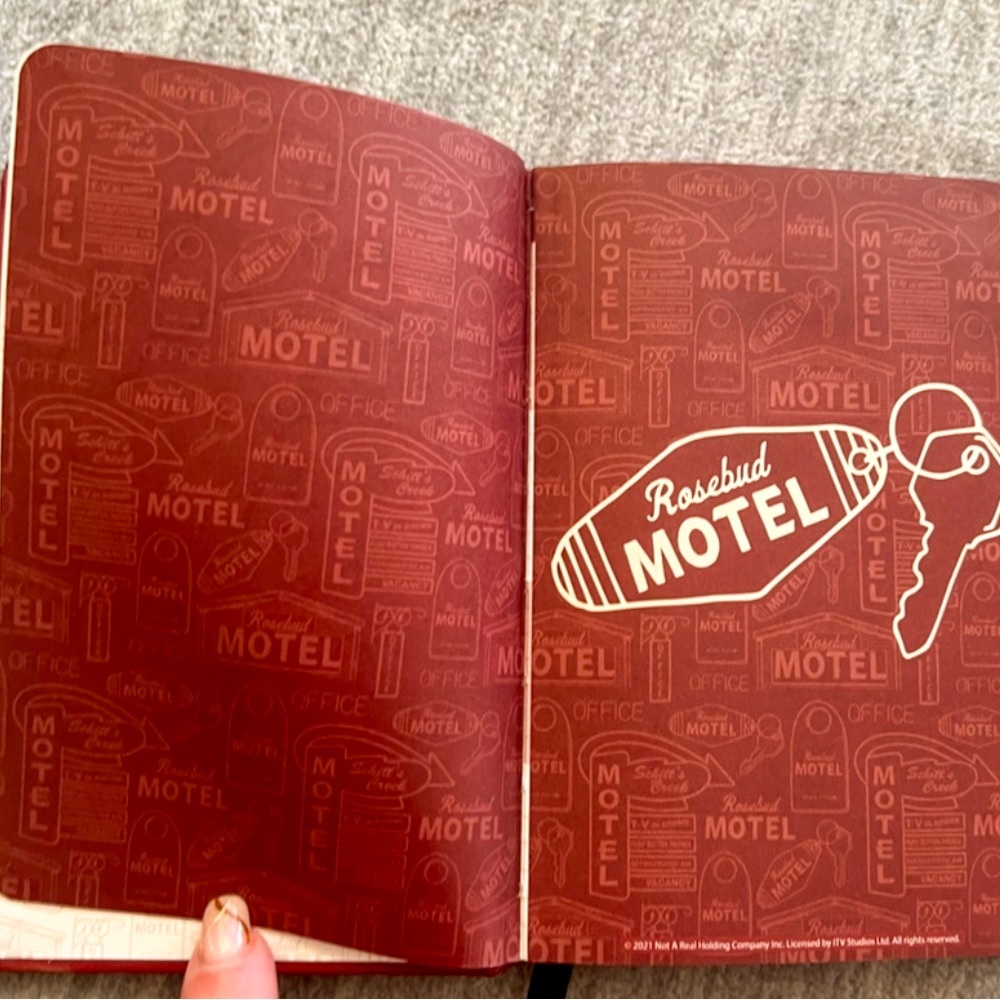 ❌❌Suzan Bundle Sold❌❌ Shitts Creek Journal Weekly Planner Hard Cover - Picture 8 of 9